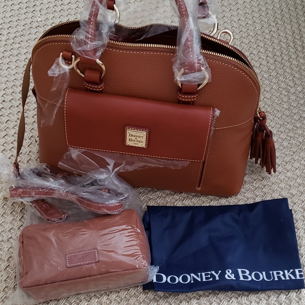 Dooney & Bourke Leather Satchel Handbag